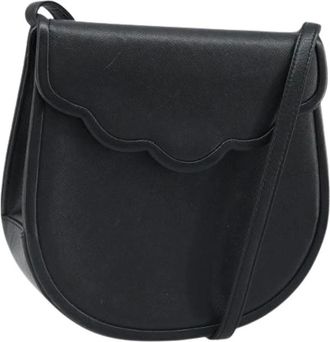 Saint Laurent Pre-owned Cross Body Bags, female, Black, Size: ONE SIZE Pre-owned Vintage Shoulder Bag