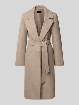 Only Regular Fit Trenchcoat mit Reverskragen Modell ALVILDA LIFE in Taupe Melange, Gr&ouml;&szlig;e XL