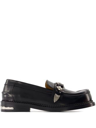 Toga Archives Pulla loafers - women - Calf Leather/Calf Leather/Calf Leather - 36 - Black