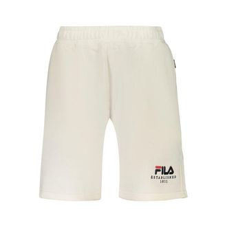 Fila Witte Katoenen Herenbroek