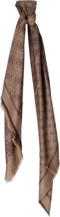 Guess Accessoires, Dames, Bruin, ONE Size, Wol, Dames Sjaals Lindsey Jcqud Kefiah 120x 120