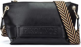 Pikolinos ALCUDIA Leather Shoulder Bags for Lady Color BLACK