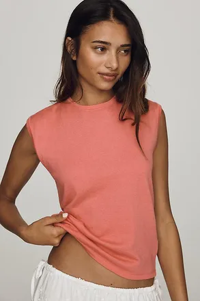 Maeve 100% Cotton Sweater Tank Top