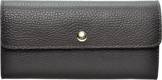 Isabella Rhea Bordeauxrood Rundleer Portemonnee