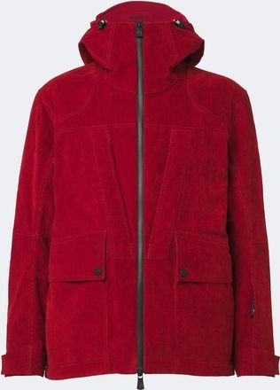 Moncler Airolo cotton corduroy ski jacket
