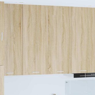 vidaXL Armadio Pensile Rovere Sonoma 80 X 31 X 100 Cm Vidaxl