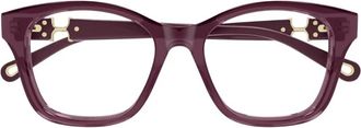 Chlo&eacute; Ch 0334O Optisch Montuur - Dames - Brillen - Paars - ONE Size - Accessoires