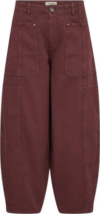 Mos Mosh MOS Mosh, Broeken, Dames, Rood, W32, Wijde broeken