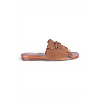 &Aacute;ngel Alarc&oacute;n Sliders, female, Brown, Size: 6 US London Sandal