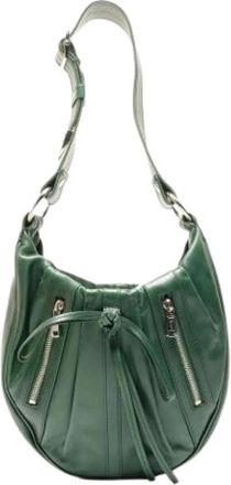 Saint Laurent Pre-owned Shoulder Bags, female, Green, Size: ONE SIZE Pre-owned Fabric Shoulder Bag