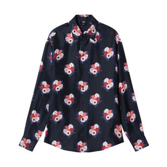 Fendi Camicia Over - male - Fendi - Casual Shirts - Multicolor - M - Shirts