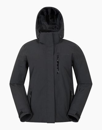 Mountain Warehouse Womens Mountain Warehouse Womens/Ladies Aspen Waterproof Ski Jacket - Black - Size: 14