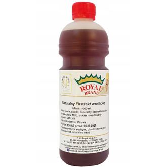 OEM Extracto Natural De Vainilla 1000 Ml Fv