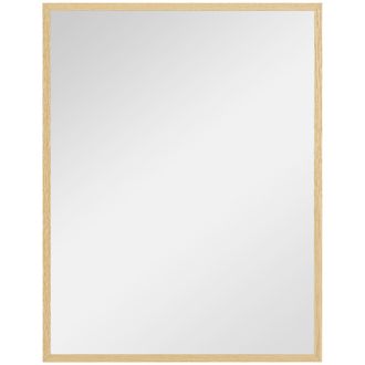 OEM Espejo De Ba&ntilde;o 70x90 Cm Espejo De Pared Decorativo Para Sal&oacute;n Entrada Pasillo Horizontal O Vertical Natural