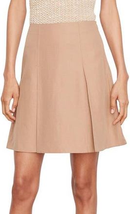 Vince Pleated A-Line Skirt in Sandshell at Nordstrom Rack, Size 0