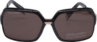Dsquared2 DQ0044 Oversized Sunglasses in Black Acetate