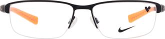 Nike Demo Rectangular Mens Eyeglasses NIKE 8098N 007 56