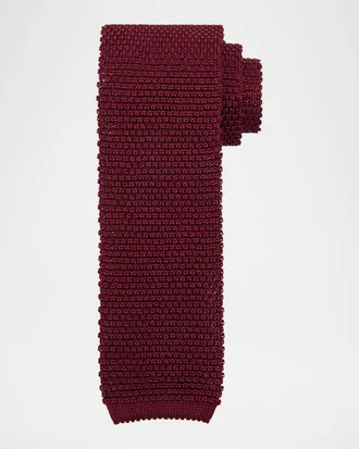 Brunello Cucinelli Men & apos;s Silk Knit Tie