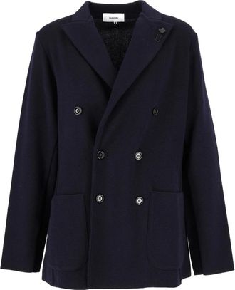 Lardini Uomo, Giacche, Blu, XL, new