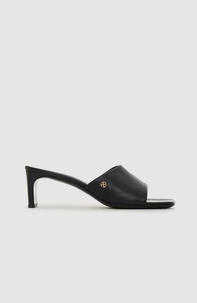 Anine Bing Jayden Mule Sandals in Black at Nordstrom, Size 37
