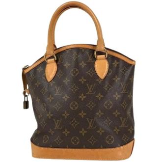 Louis Vuitton Pre-owned Handbags, female, Brown, Size: ONE SIZE Pre-owned M40102 Handbag Tote bag