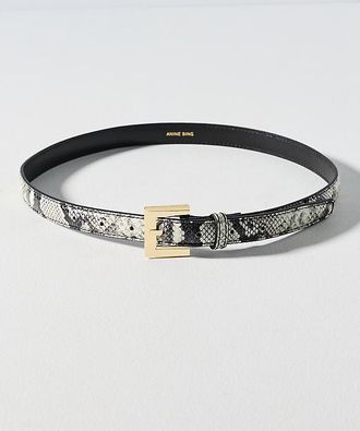 Anine Bing Nicola Square Buckle Belt