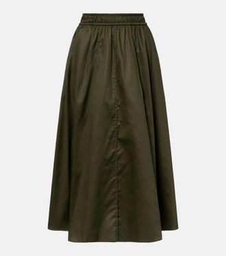 Joseph Manar cotton poplin maxi skirt