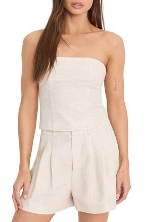 Good American Strapless Top in Oat at Nordstrom, Size X-Large
