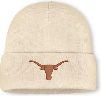 Nike Texas Nike Mens College Cuffed Beanie in Brown | N41C15ATXE-M4T