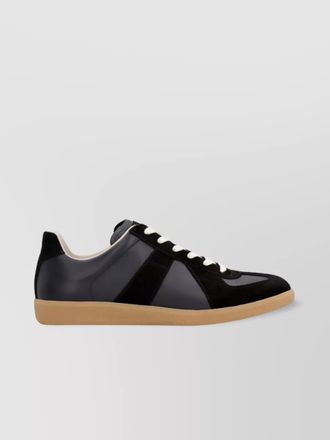 Maison Margiela leather low-top sneakers