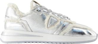 Philippe Model Tropez 2.1 Sneakers - Dames - Sneakers - Grijs - 35 EU - Katoen - Schoenen
