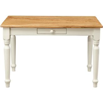 Biscottini International Scrivania in legno Scrivania per Camera e Ufficio 121x81 cm Tavolo con cassetto Tavolo in legno per sala da pranzo Made in Italy