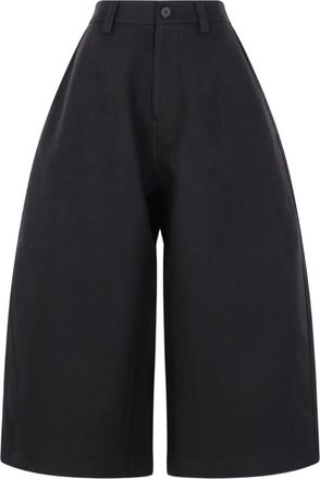 Melitta Baumeister Broek met elastische taille - Zwart