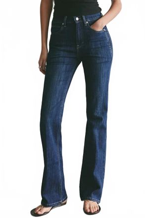 Free People Double Knot High Rise Jeans In Aegean