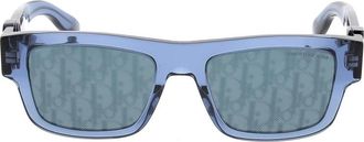 Dior Stijlvolle zonnebril met uniek ontwerp - unisex - Zonnebrillen - Blauw - ONE Size - Accessoires