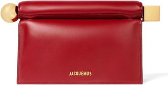Jacquemus Red Rond Carre Clutch