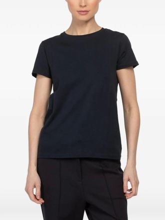Patrick Assaraf crew-neck T-shirt - women - Pima Cotton/Spandex/Elastane - S - Blue