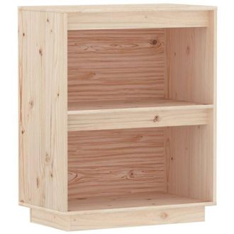 vidaXL Mesa consola de madera maciza de pino 60x34x75 cm Vidaxl