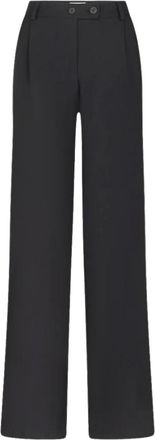 Jane Lushka Dames, Broeken, Zwart, Maat: L Jersey