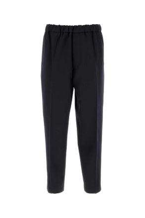 Jil Sander Midnight Blue Wool Pant