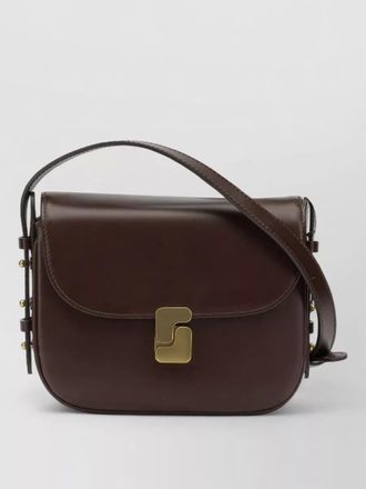 SOEUR bellissima leather small crossbody bag