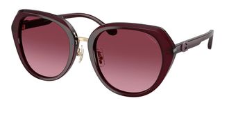 Coach HC8436 CBY93 59158H Womens Sunglasses Red Size 55