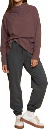 Fundamental Coast Pacific Coast Highway Turtleneck Top In Anise