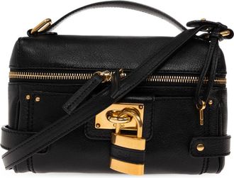 Chlo&eacute; Paddington Bag - Dames - Handtassen - Zwart - ONE Size - Leer - Tassen