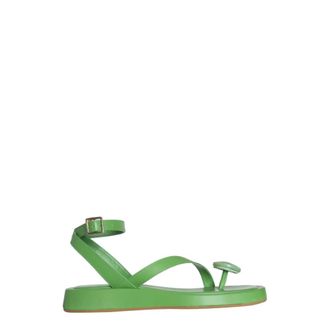Gia Borghini Schoenen, Dames, Groen, 38 EU, Gia/Rhw Sandalen met bedekte zool