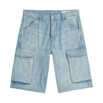G-Star Heren, Korte broeken, Blauw, Maat: W36 Katoen