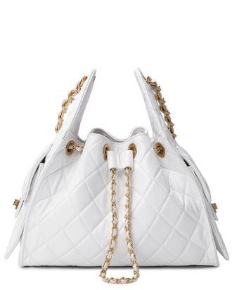 Tiffany & Fred Quilted Leather Shoulder Bag