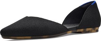 Rothy's The DOrsay Point Womens Flat Shoes Black : 10.5 M, Synthetic