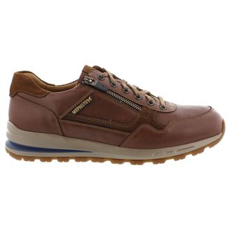 Mephisto Mephisto Bradley Leather Mens Low Top Trainers - Chestnut - Size:UK 8