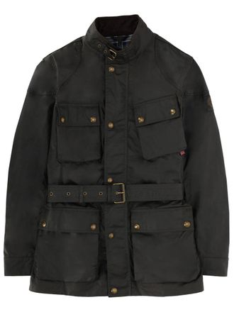 Belstaff Trialmaster Belted Multi-Pocket Cotton Jacket